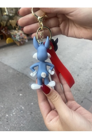 Bugs Bunny 3d Karakter Silikon Anahtarlık-2523