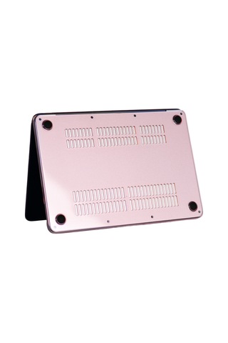 Uryport Apple Uyumlu Macbook Neo Şeffaf Macbook Kapak - Pembe