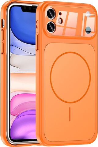 Apple Uyumlu iPhone 11 Kılıf Mkst M-safe Şarj Özellikli Kamera Korumalı Formen Kapak - Gri Gri