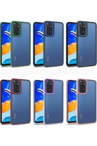 Xiaomi Redmi Note 11S Global Kılıf Zore Flora Kapak (551222578)