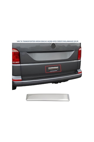 Vw T6 Transporter Uyumlu Krom Bagaj Açma 2015 Ve Üzeri P.çelik