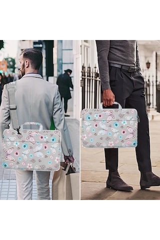 Xuweiwei 1 Adet 17.3 Inç Grey Orange Dizüstü Bilgisayar Omuz Çantası Dell Asus Hp Lenovo Notebooklar İçin "value":"mavi"