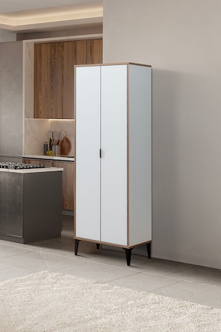 Sarmobi Arden 2 Kapaklı Çok Amaçlı Dolap Beyaz