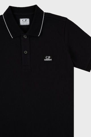 C.p. Company Çocuk Polo Yaka T Shirt 10ckpl023 005263w 999 Siyah