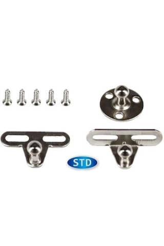 Gazlı Piston Dolap Amortisörü Beyaz Kapak Hidroliği 27 Cm 80n