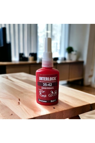 İnterlock 35-42 Orta Mukavemette Kenetleme Ve Sızdırmazlık 50 Ml
