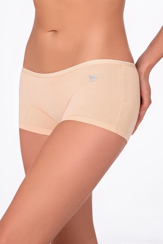 Kadın Modal Boxer Şort Ten Kompedan K23920 Ten