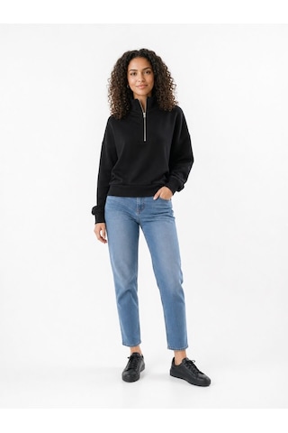 LOFT Loose Fit Kadın Sweatshirt Lf2042392 Q1.v1 Siyah