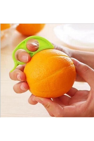 Yaratıcı Portakal Soyucu Kolay Açıcı Limon Dilimleme Kesici Kesilmiş Meyve Striptizci Cihazı Diğer