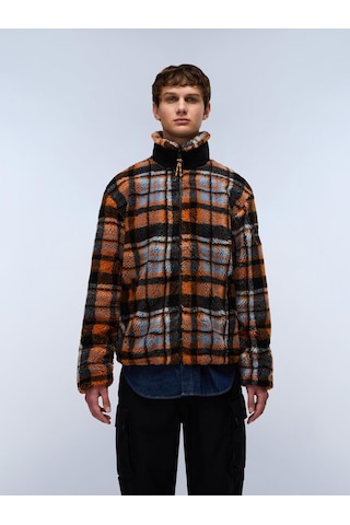 Napapijri T-montepiana Erkek Polar Ceket-30442 Turuncu