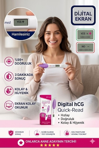 Qrtest Dijital Gebelik Testi 1