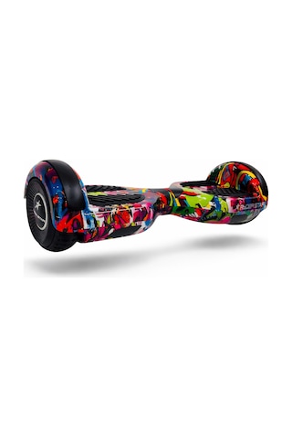 Elektrikli Kaykay Hoverboard Bluetooth Hoparlörlü RS-S5 Grafiti Mix