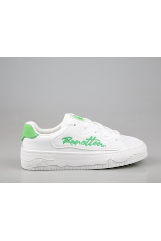 United Colors Of Benetton Bnl-10102 Beyaz Yeşil Unisex Sneakers Beyaz