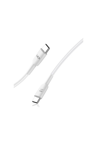 LinkTech K604 Safe Type-C - Type-C 60W Hızlı Data ve Şarj Kablosu 1mt