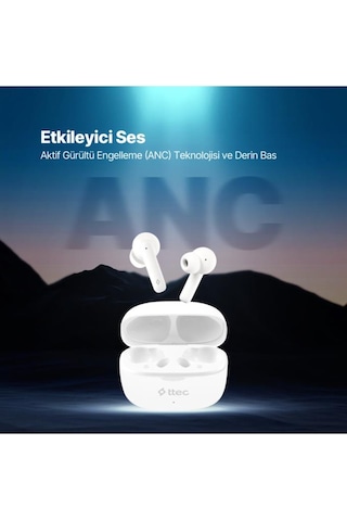 Ttec AirBeat Pro 2KM154 Bluetooth 4.3 Kulak İçi Kulaklık