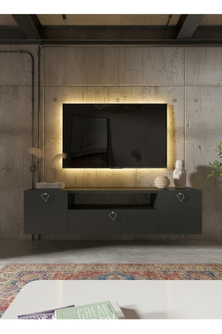 Resital Tv Ünitesi S1241-4 Antrasit Antrasit