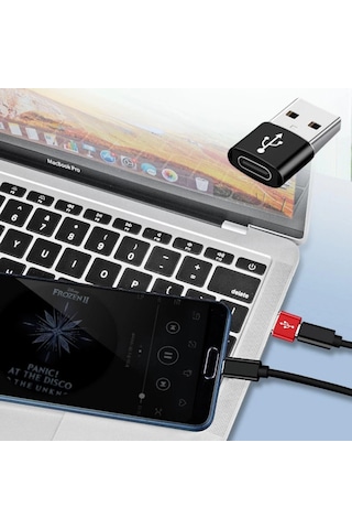 Usb&amp 39 Den Type-c &amp 39 Ye Dönüştürücü Adaptör Veri Aktarımı Sağlayıcı Şarj Data Çevirici 5