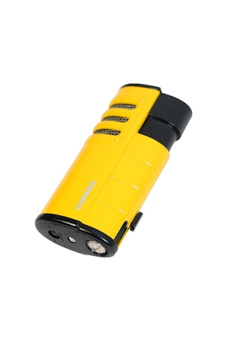 Cohiba 3 Torch Pürmüz Delicili Sarı Puro Çakmağı - Tr9590