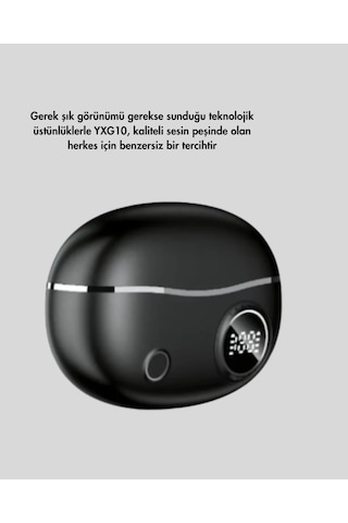 Yxg10 Siyah Bluetooth Kulaklık - Lisinya