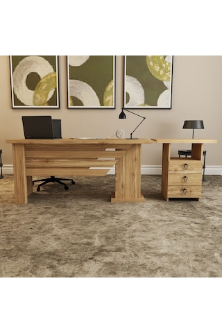 Kalender Dekor Ophira-1-3 Ofis Büro Masası Takımı Oph15