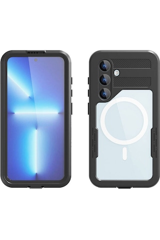 Samsung Galaxy S24 Plus İle Uyumlu Kılıf Su Geçirmez 360 Derece Koruma Waterproof Telefon Kılıfı