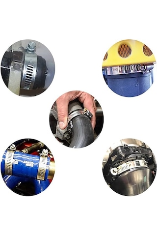 16 23 Cm Hortum Boru Metal 100 Adet 1 Paket