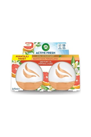 Wick Deco Sphere Greyfurt & Portakal Çiçeği İkili Paket Oda Kokusu 30 Gün Etkili Abundance Prosperity