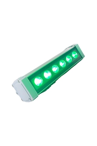 20cm 6w Led Duvar Boyama Wallwasher Yeşil 220v 1 Adet