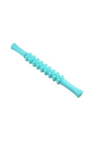Tysm Çok Fonksiyonlu Dişli Masaj Çubuğu - Fasya Silindir Mil, Fitness Yoga, Kas Rahatlatıcı, Siyah 52cm, Çok Renkli, Yumuşak Abs Sap Çok Renkli