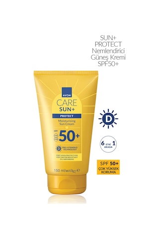 Avon Sun+ Protect Nemlendirici Güneş Kremi SPF50+ 3 x 150 ML