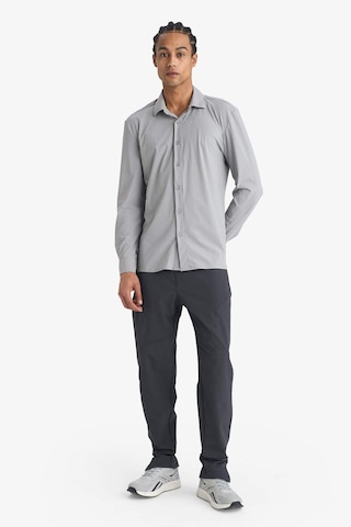 Defacto Slim Fit Dar Kesim Çift Cepli Fermuarlı Paça Dokuma Jogger B2780ax26spar214 Antrasit-ar214