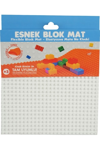 Esnek Blok Mat 20x20 Beyazz