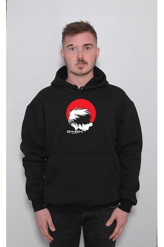 Death Note Naruto Anime Sweatshirt Unisex Kapüşonlu Hoodie 001