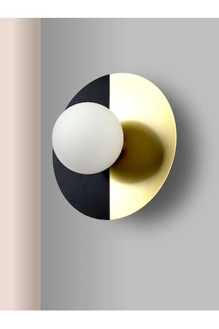 Lamplandia Duvara Monte Edilebilen Yatak Odası Ve Antre İçin Duvar Aplik Lambası. 318339330 Siyah