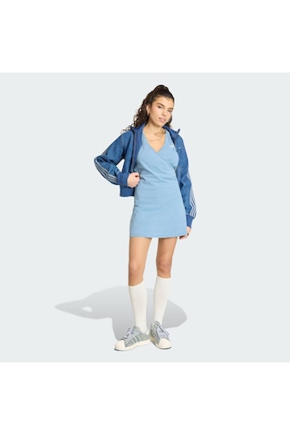 Adidas Denim Kadın Elbise C-adıkz5056b30a00 Mavi