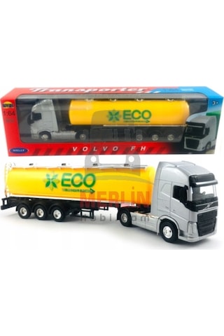 1/64 - Volvo Fh4 4x2 Ve Tanker Dorse Welly Tır Çekici