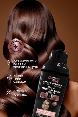 Softto Plus Expert Woman Brown Hair Color Koyu Kahve Kadınlara Özel Doğal Görünüm