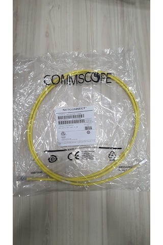 Commscope Cat6 U/utp Patch Cord Kablo 2m Sarı Commscope Cat6 U/utp Patch Cord Kablo 2m Sarı