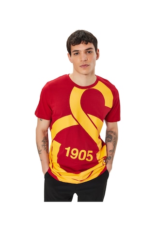 Gsstore Galatasaray Büyük Logolu Tee E88153 Kırmızı