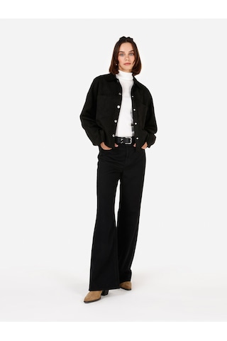 Colins Siyah Kadın Gömlek U.kol Siyah