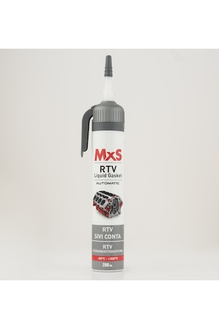 Mxs Yüksek Isıya Dayanıklı Rtv Sıvı Conta Gri 200 Ml