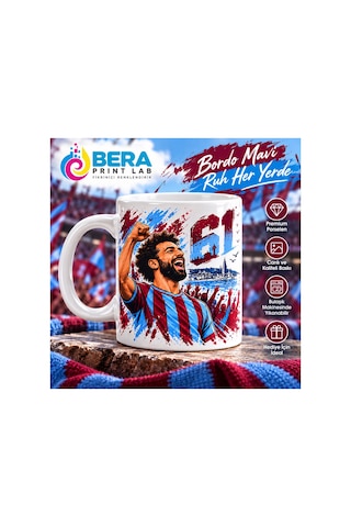 Bera Print Lab Trabzon Bordo Mavi Efsane Yıldız Futbolcu Karikatürlü Özel Tasarım Porselen Taraftar Kupası 300 Ml Beyaz - 939750899 Beyaz Bera Print Lab Trabzon Bordo Mavi Efsane Yıldız Futbolcu Karikatürlü Özel Tasarım Porselen Taraftar Kupası 300 Ml Beyaz - 939750899 Beyaz