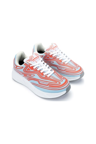 Fessura Kadın Tekstil Mavi/mercan Sneakers & Spor Ayakkabı 1001 Rex001 Bn Ayk Y24 Water/coral Mavi - Mercan