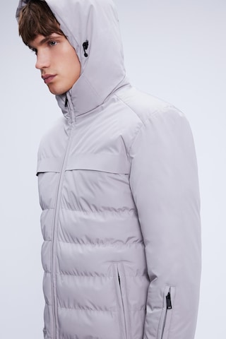 Hatemoğlu Taş Regular Fit Hakim Yaka Kapüşonlu Kaban 22191024a002 Taş Taş
