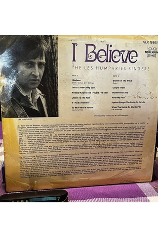 The Les Humphries Singers - I Believe - Decca Slk 16650-p - Almanya Baskı Lp