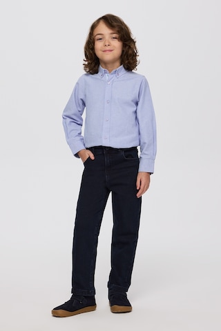 Panço Erkek Çocuk Cepli Denim Pantolon Lacivert