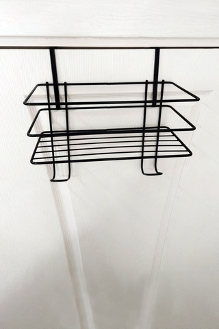 Paslanmaz Ütü Masası Askısı Metal Kapı Arkası Ütü Ve Ütü Masası Düzenleyici Organizer