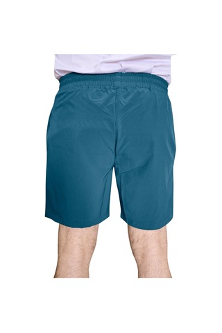 Raru Dokuma Şort Perdo Petrol Petrol