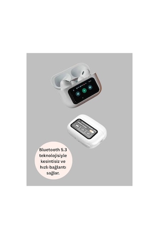 Mey İthalat Dokunmatik Ekranlı Bluetooth Kulaklık Anc Gürültü Önleme Suya Dayanıklı Yeni Nesil Diğer