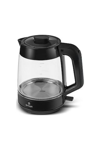 Emsan Glass Tea XL 1900 W 2 in 1 Cam Çay Makinesi ve Kettle
